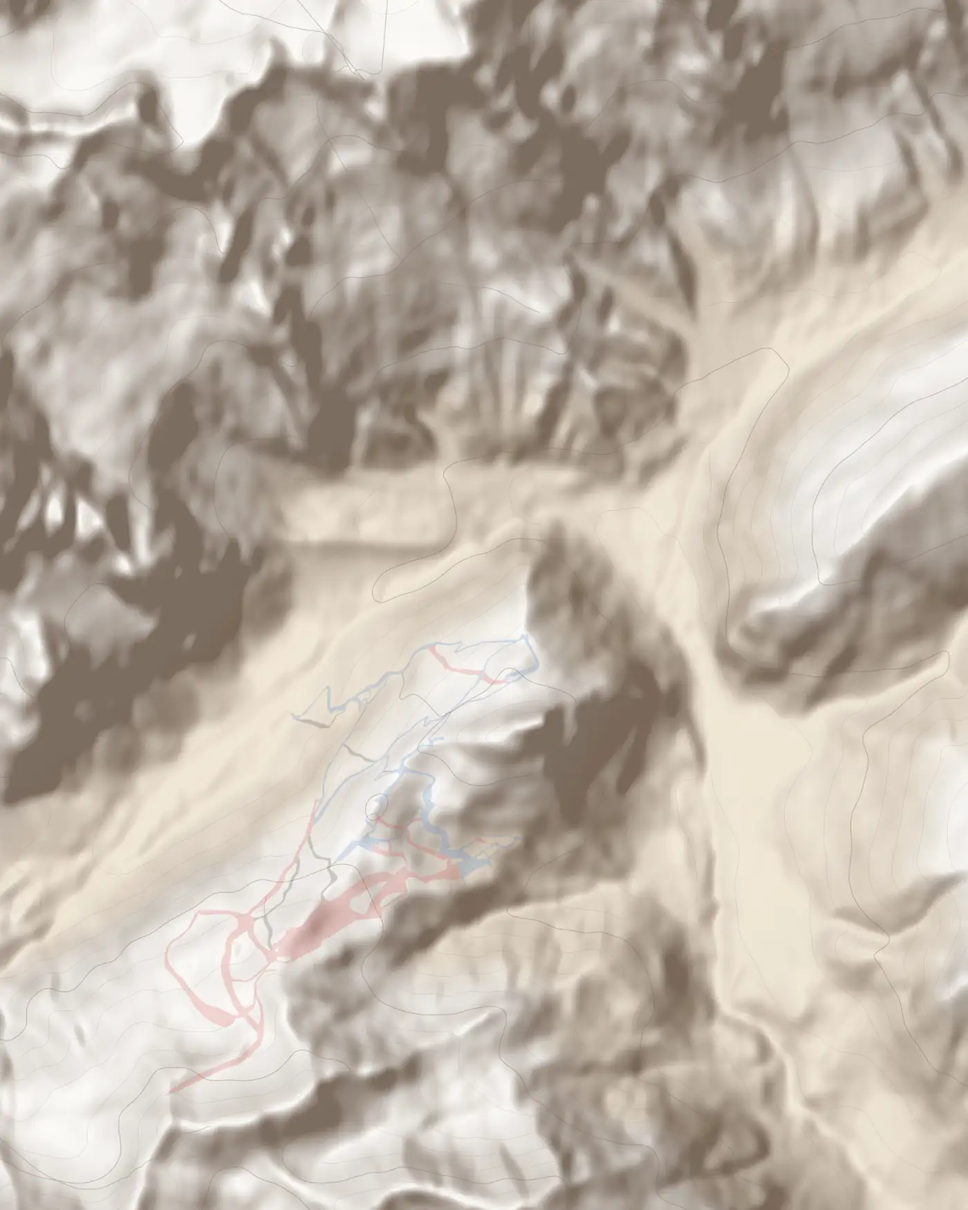 Unsere Pistenkarte von Courmayeur (Ausschnitt)