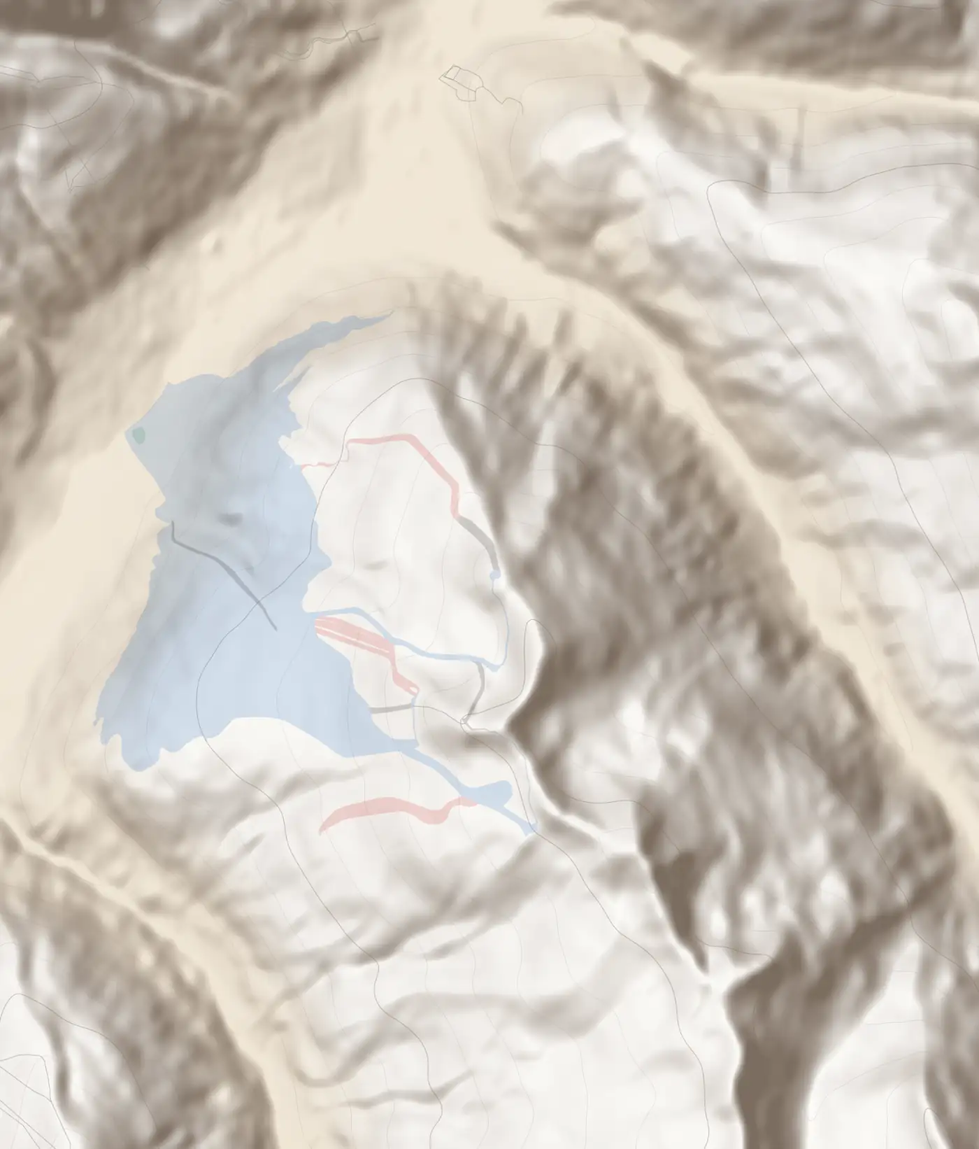 Unsere Pistenkarte von Jakobshorn (Ausschnitt)