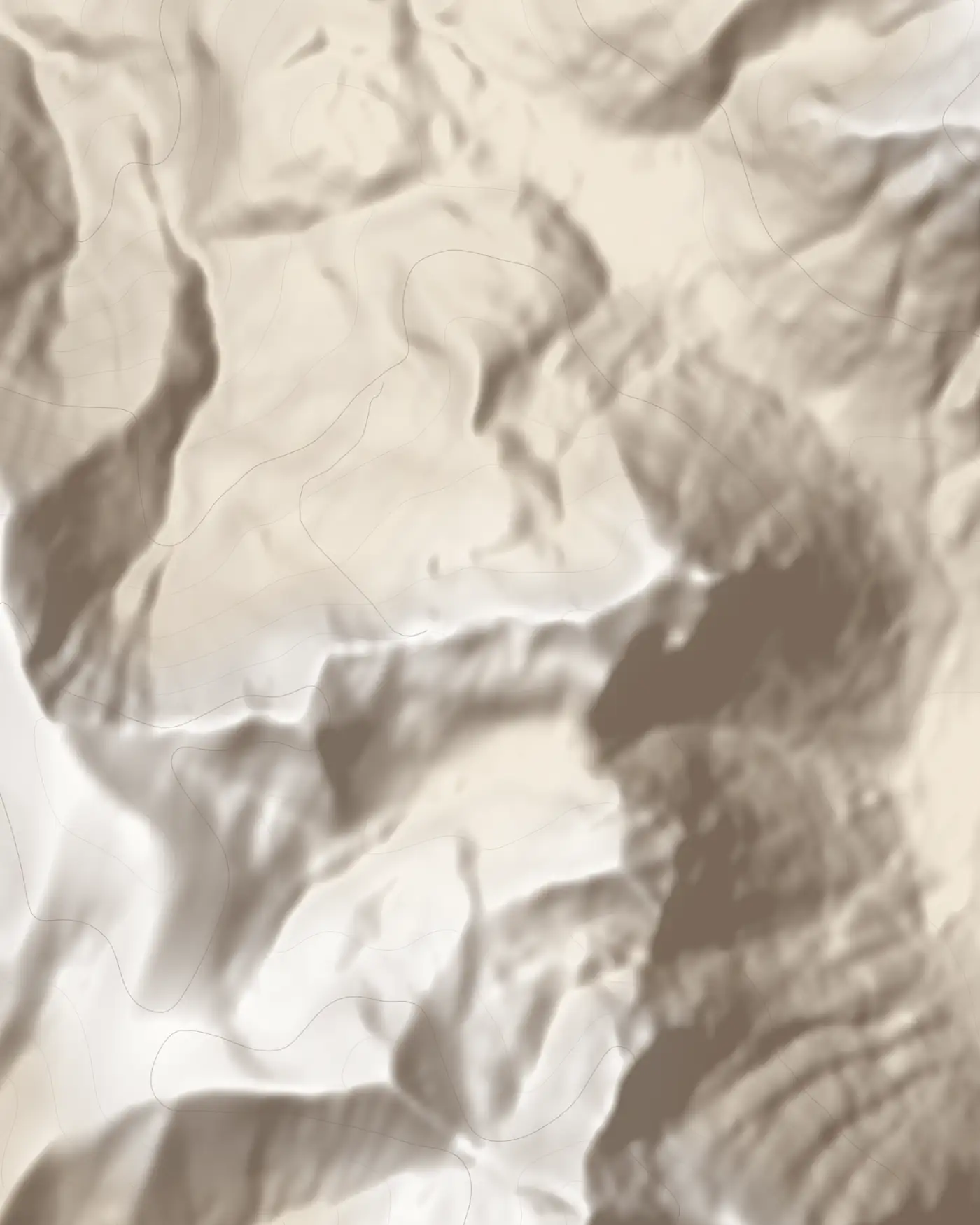 Pistenkarte L'Alpe du Grand Serre: Pisten nach Schwierigkeit und Lifte auf dem Geländerelief, Norden oben.