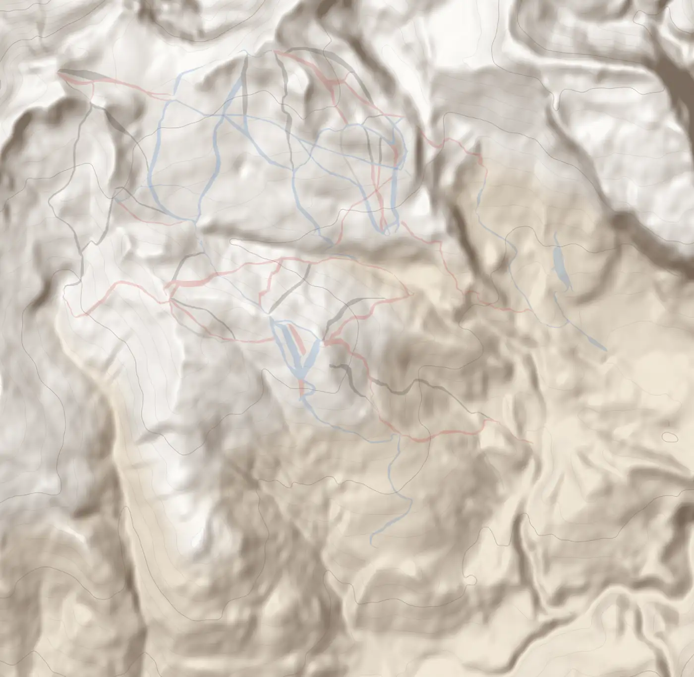 Unsere Pistenkarte von Laax (Ausschnitt)