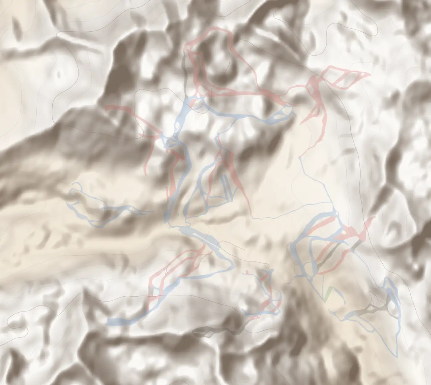 Unsere Pistenkarte von Obertauern (Ausschnitt)