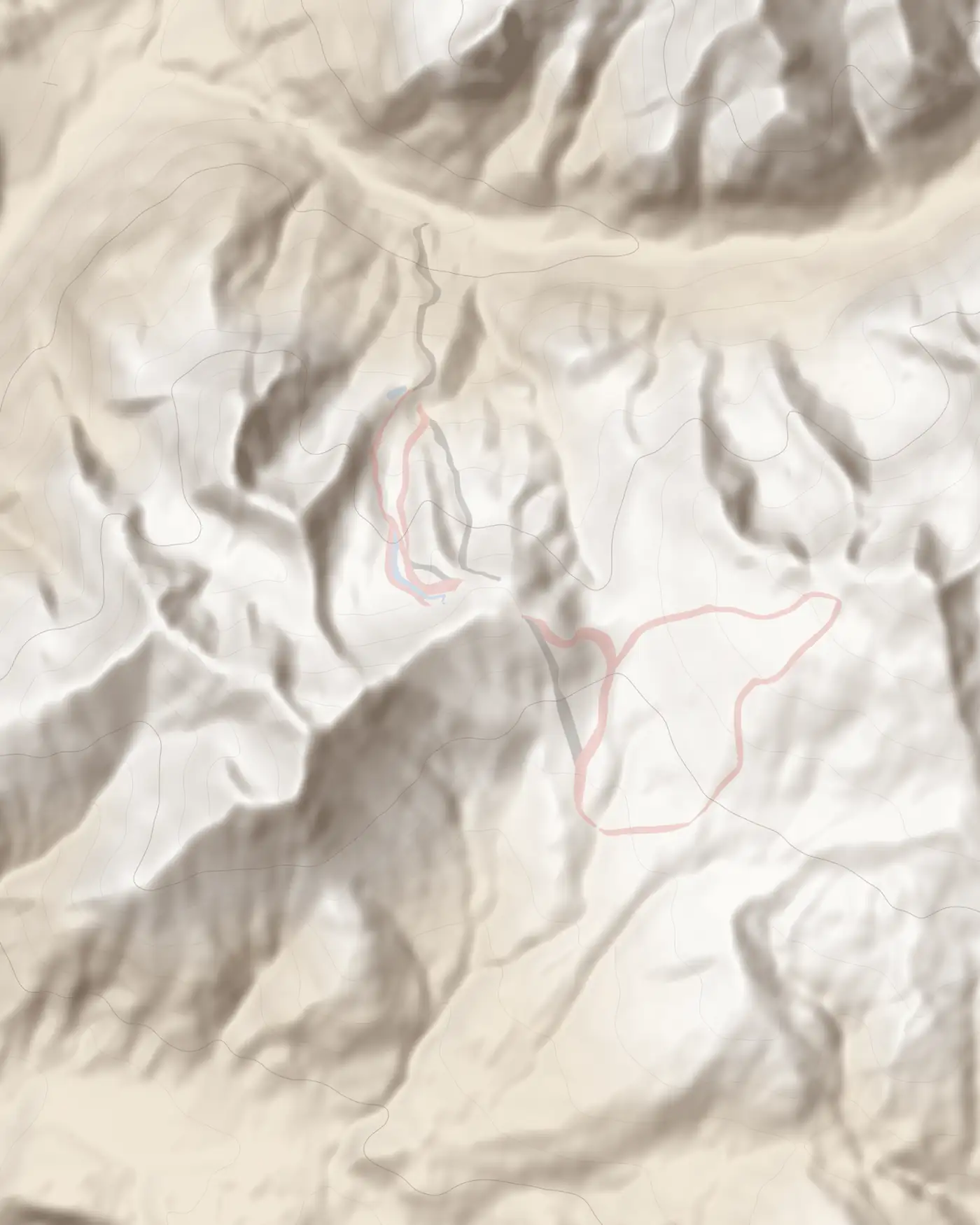 Unsere Pistenkarte von Alpe Lusia (Ausschnitt)