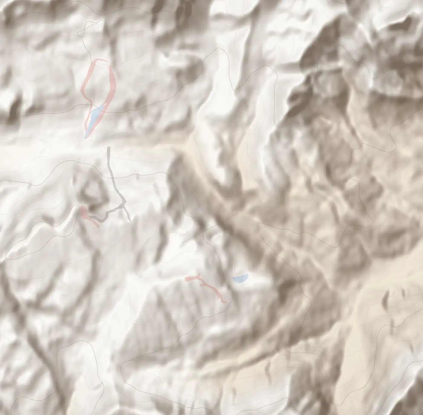 Unsere Pistenkarte von San Pellegrino - Falcade (Ausschnitt)
