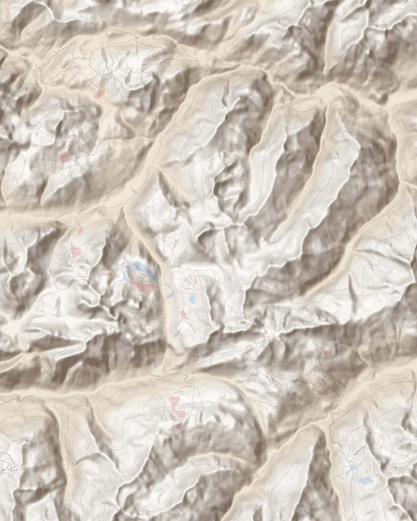 Unsere Pistenkarte von Ski Arlberg (Ausschnitt)