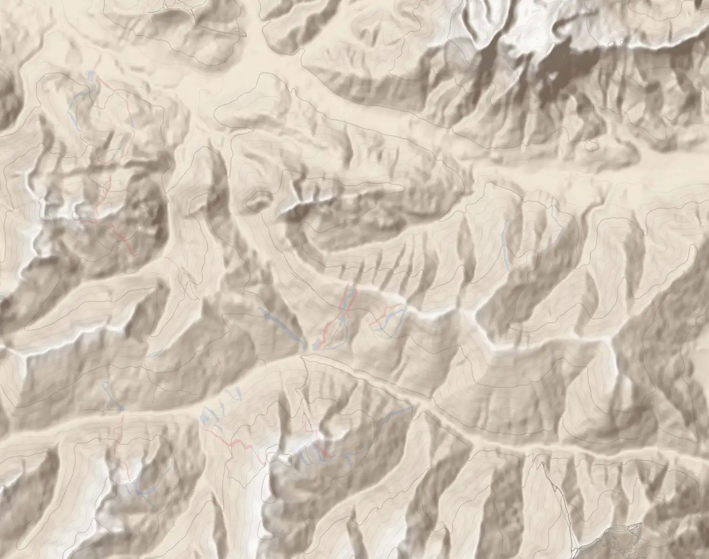 Unsere Pistenkarte von Skicircus Saalbach-Hinterglemm Leogang Fieberbrunn (Ausschnitt)
