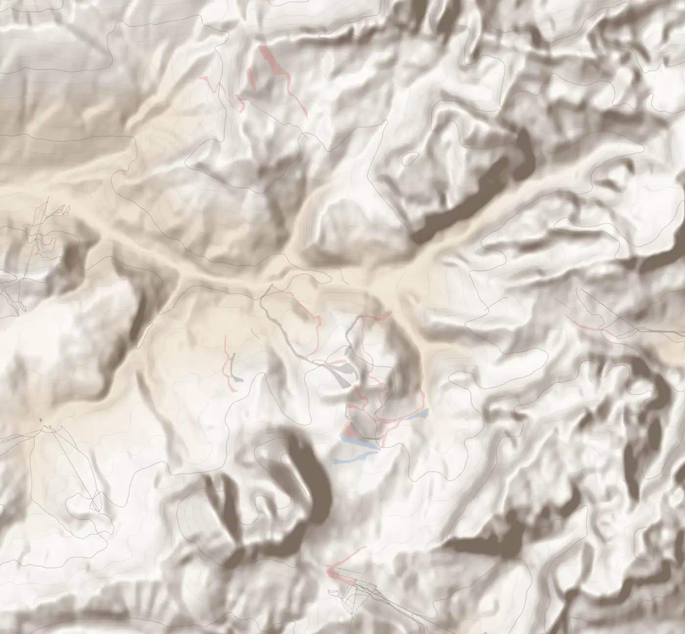 Unsere Pistenkarte von Val Gardena / Gröden (Ausschnitt)